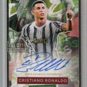 Signed Cristiano Ronaldo card